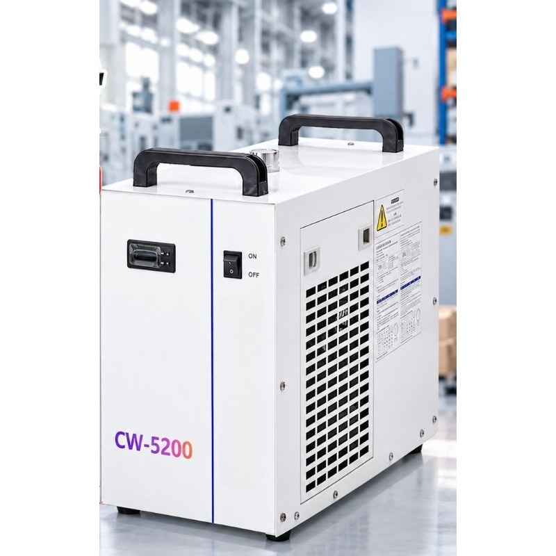 Enfriador industrial CW5200, p - Laser Industrial Chiller reseña y precio