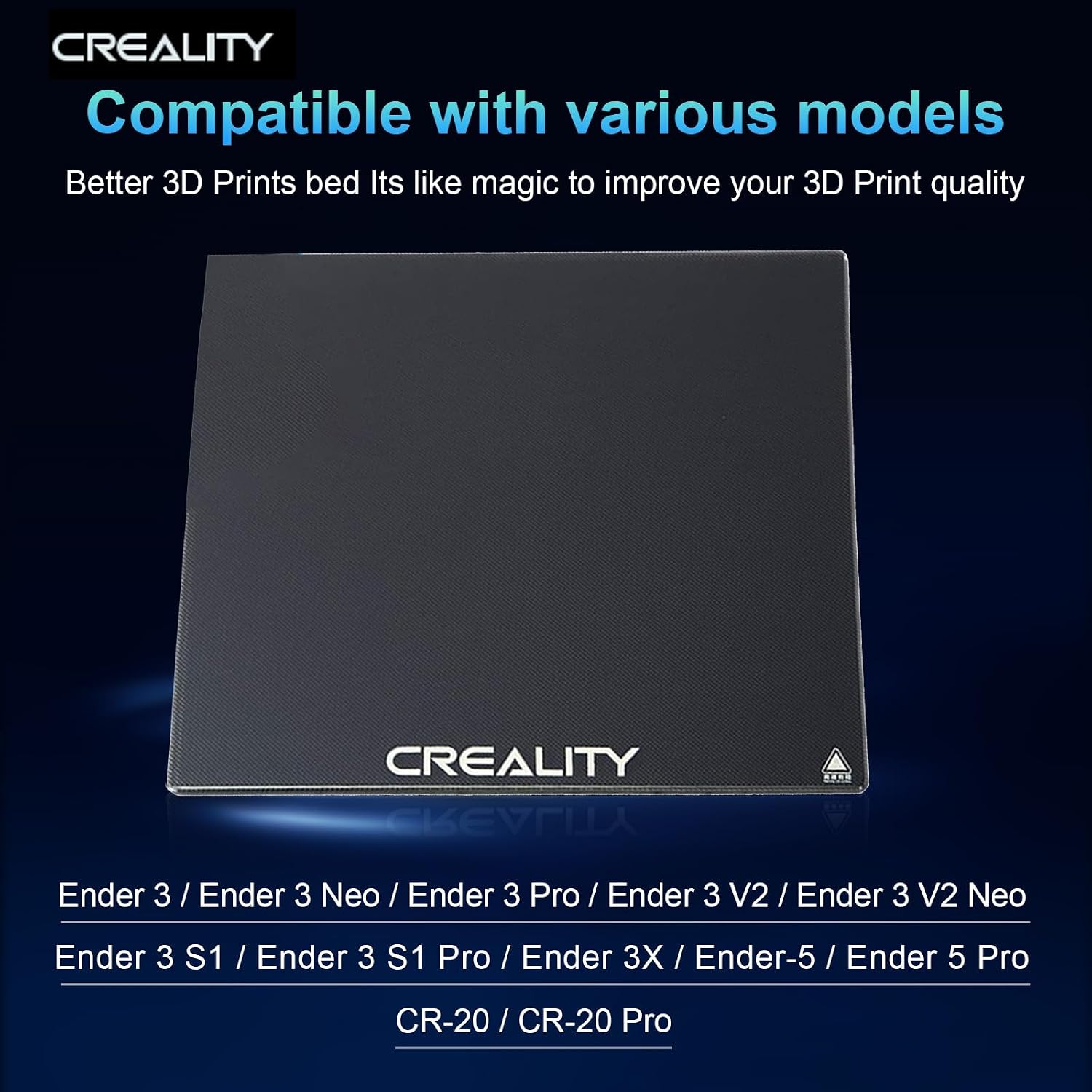 Creality, placa de vidrio temp - Creality Printer Ender 3 reseña y precio