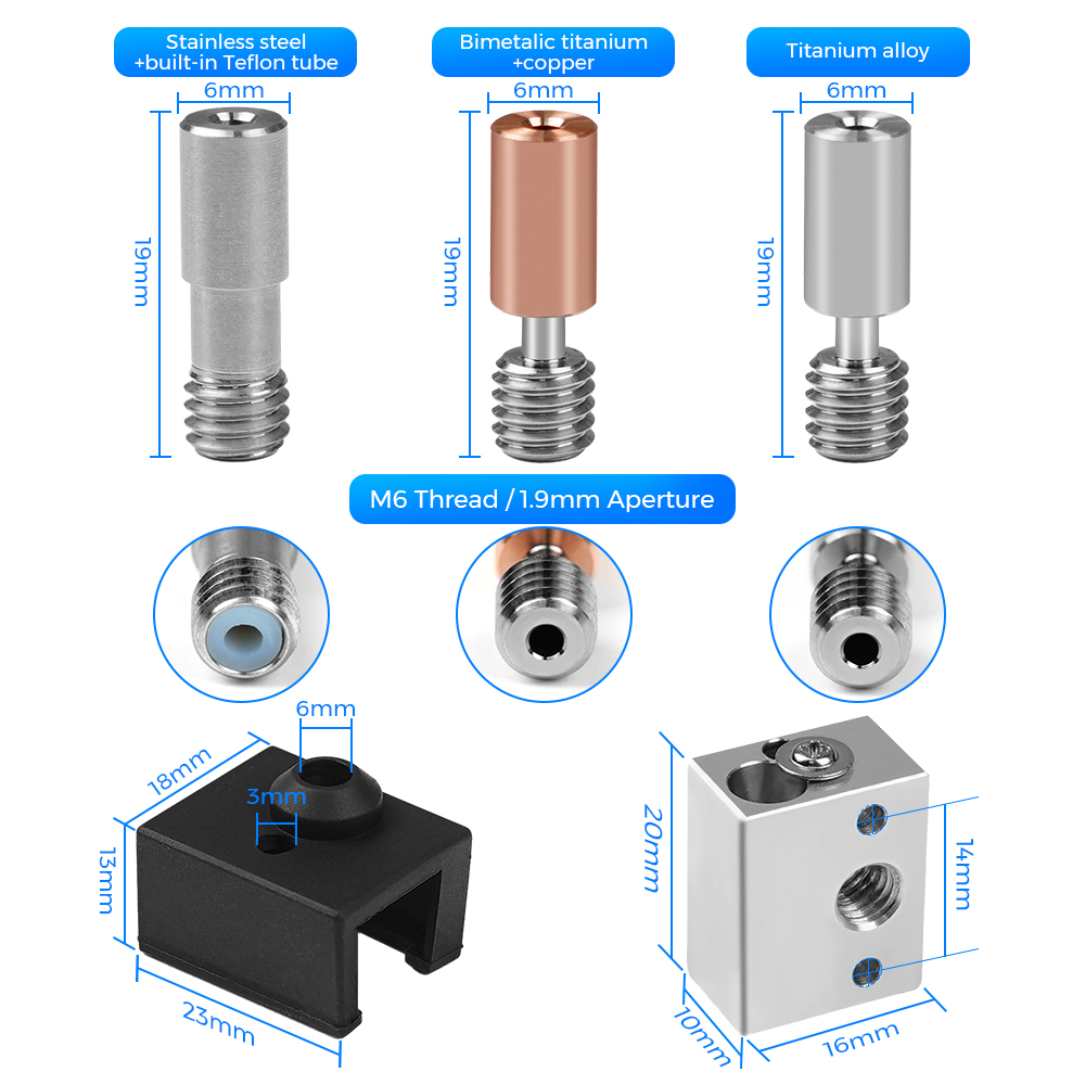 Kit Hotend de actualización 30 - Creality Printer Ender 3 reseña y precio