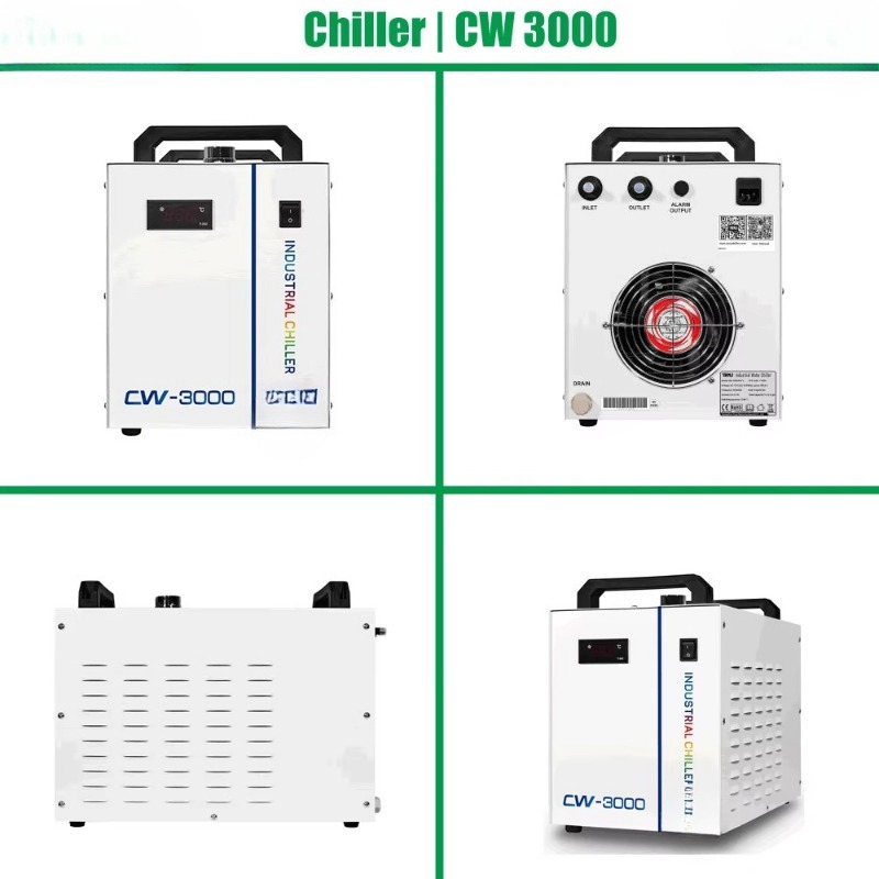 Piezas de equipos láser Enfria - Laser Industrial Chiller reseña y precio