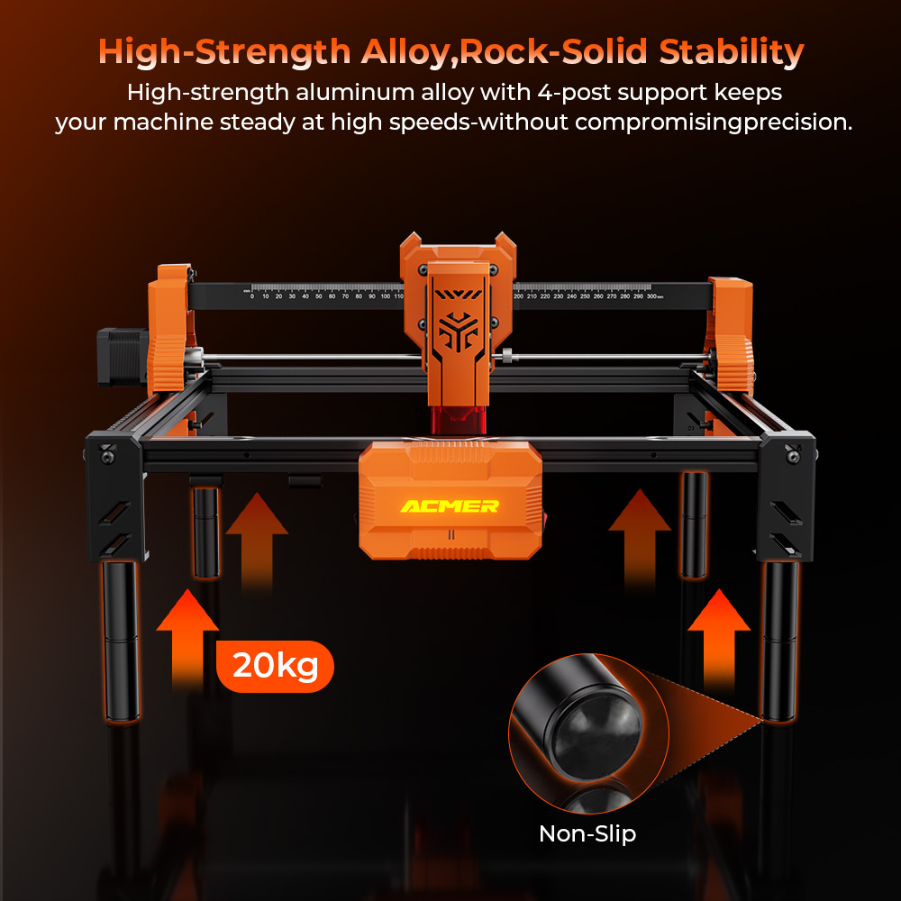 ACMER Kit de elevación de colu - Honeycomb Laser Bed reseña y precio